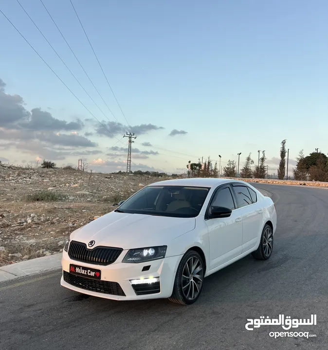 سكودا اوكتافيا ماطور 2000 ديزل اوتومات 2014 تحفة فنية حمامة