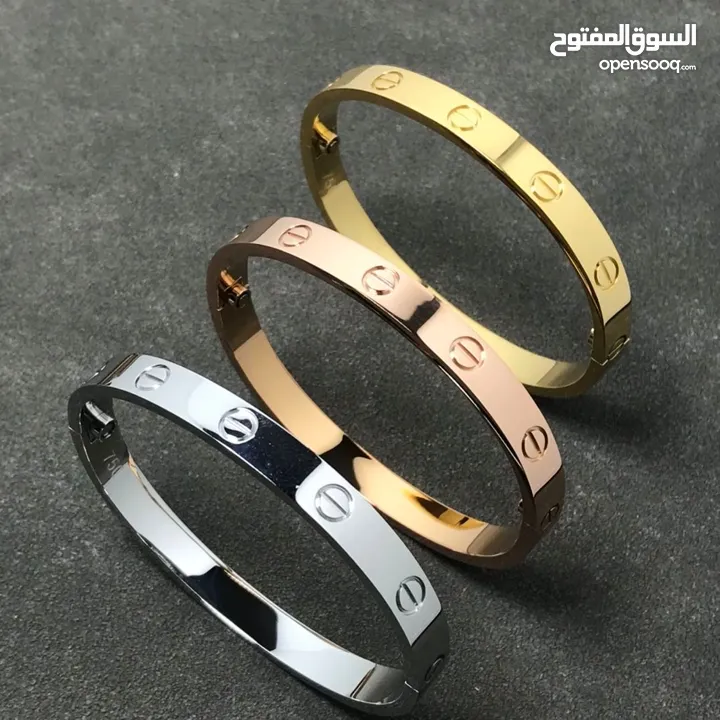 طقم كاركتير ثلاث اساور مع ثلاث خواتم