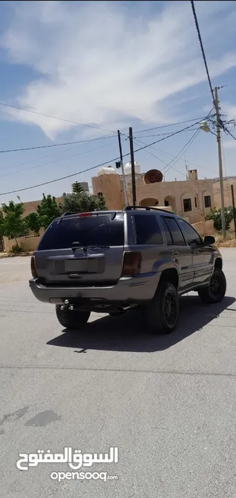 جيب شروكي 2002 معدل مرفوع للبيع