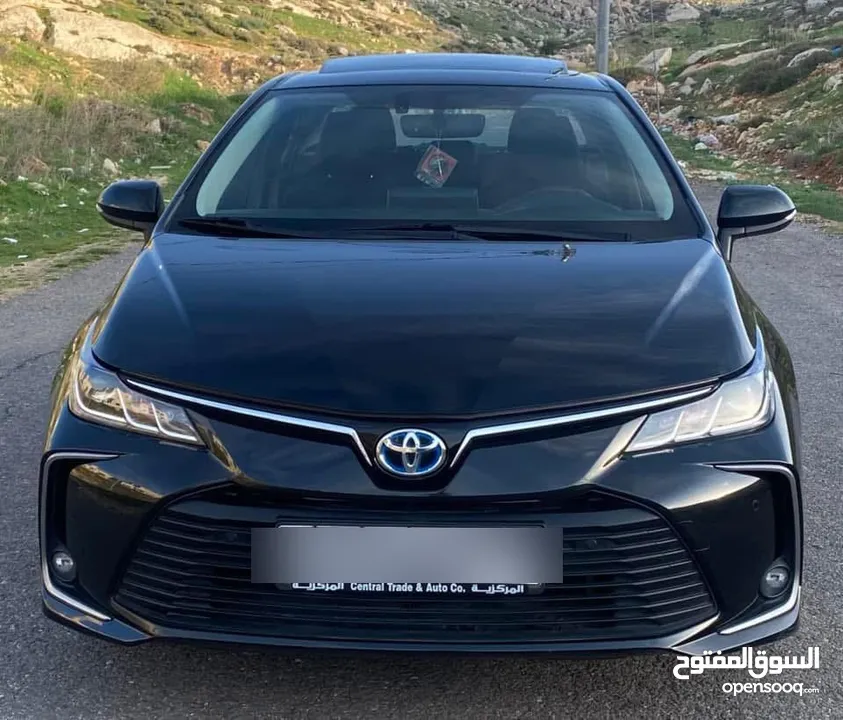 ‏ Corolla Hybrid 2019 ‏Toyota تويوتا كورولا هايبرد 2019  وارد المركزية  مالك شخص واحد فقط