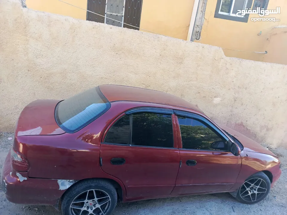 هونداي اكسنت  موديل 1994 محدث بوز 1997