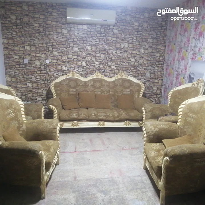 طقم كنب حفر ملوكي فاخر من الاخر