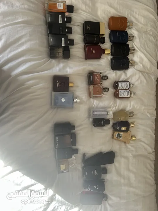 Over 40 original perfumes, all long lasting and original, good smelling and great longevity