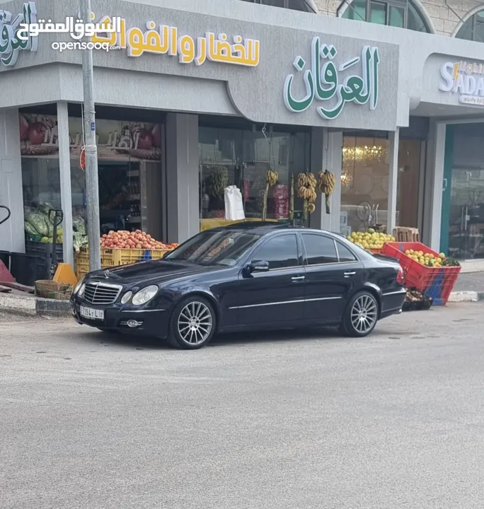 marseds w211 E280 2008  دفعه أولى 25000 نقدي  وشيكات 17 شهر  البدل وارده