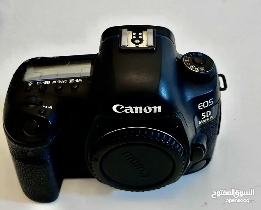 Camera canon with lens