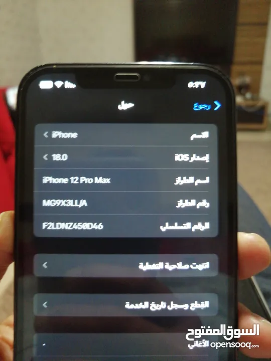 ايفون 12 برو ماكس 256