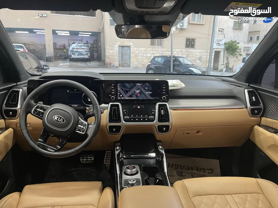 كيا سيرنتو 2021 ديزل بصلاه عنبي بسعر محرررقه 116 ألف نقدا البدل وارد منبدل