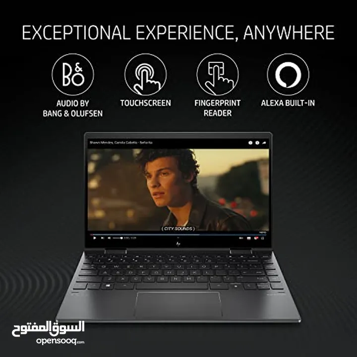 HP Envy X360 Laptop 13.3′′ Ryzen 7 16GB RAM 1TB Win11– Black