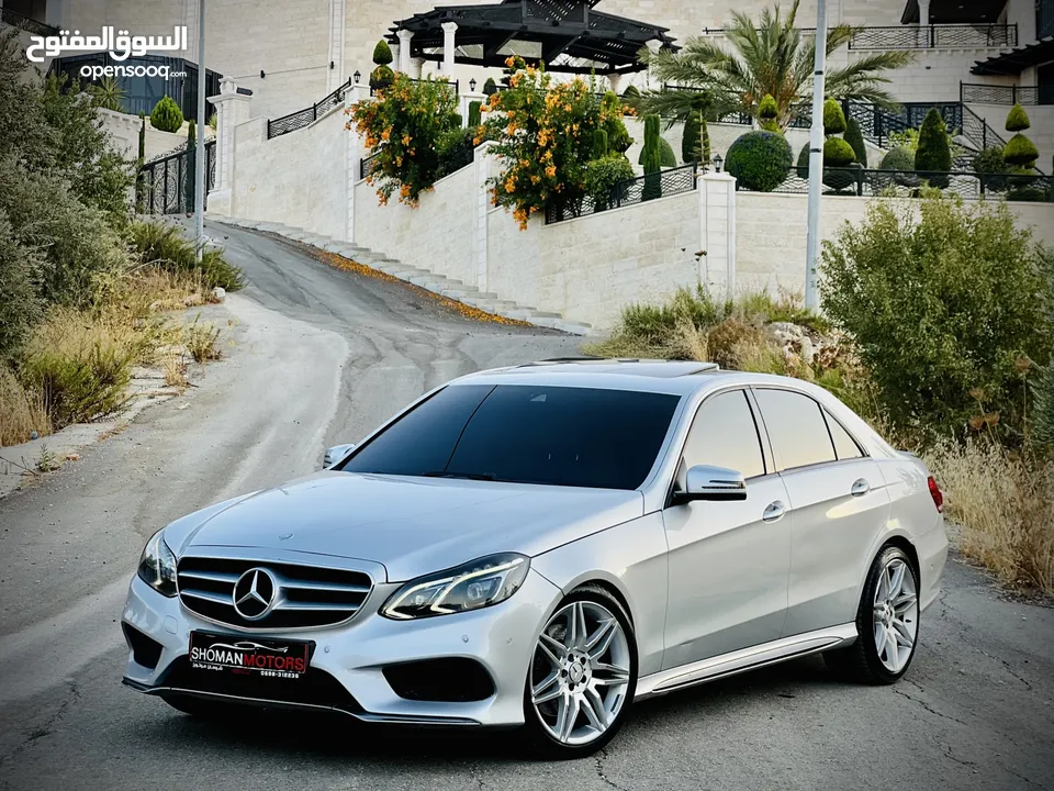 Mercedes E350 AMG  حرق حرق ع الكاش