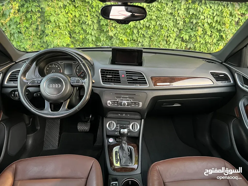 Audi Q3 2014 2.0T وارد شركه نقل مالك شخص واحد فل كامل اعلى تصنيف فحص كامل بحاله الوكاله