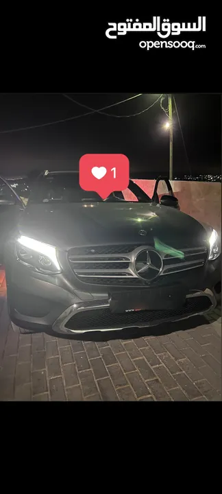 مرسيديس glc 350e 2018 بحالة الشركة