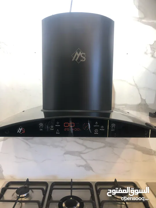 شفاط مطبخ ستانلس سلفر  حصريا حرق أسعار 55 دفقط متوفر الكبسات والديجتال اللمس الاقل سعرا في المملكة