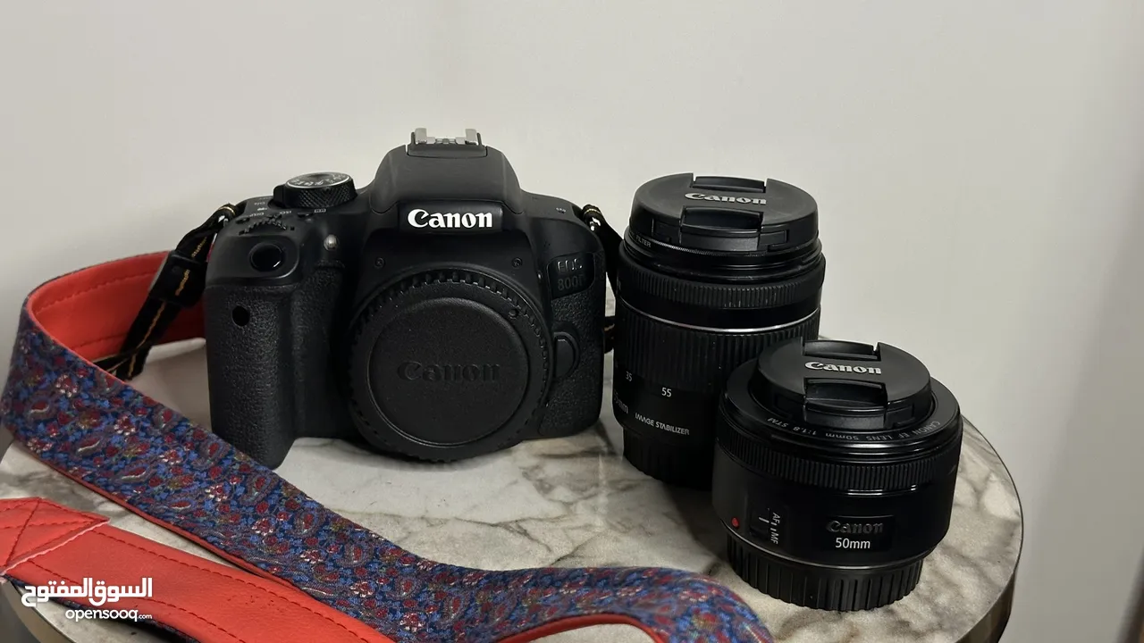 Canon 800D  Lenses 18-55 mm