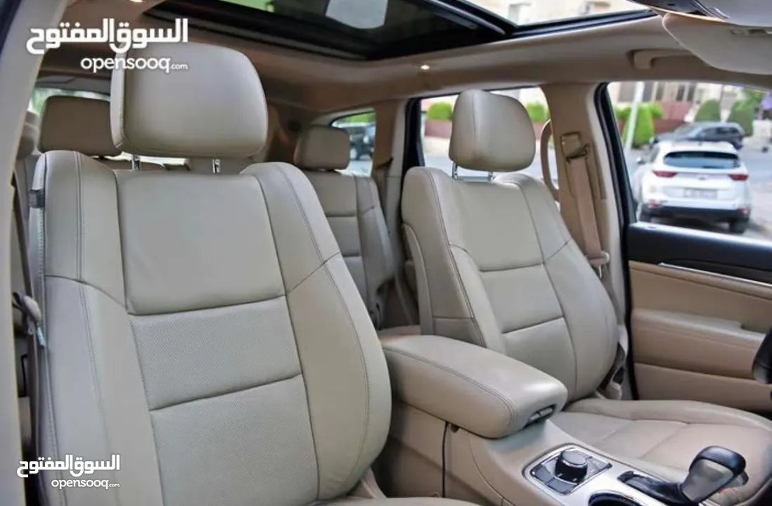 2017 Jeep Grand Cherokee Limited جيب جراند شيروكي ليميتد موديل 2017 فحص كامل 7 جيد بدون ملاحظات