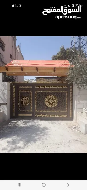 حداد متنقل  تفصيل جميع الأبواب والحمايات ولمعرشات ولصيانه العامه