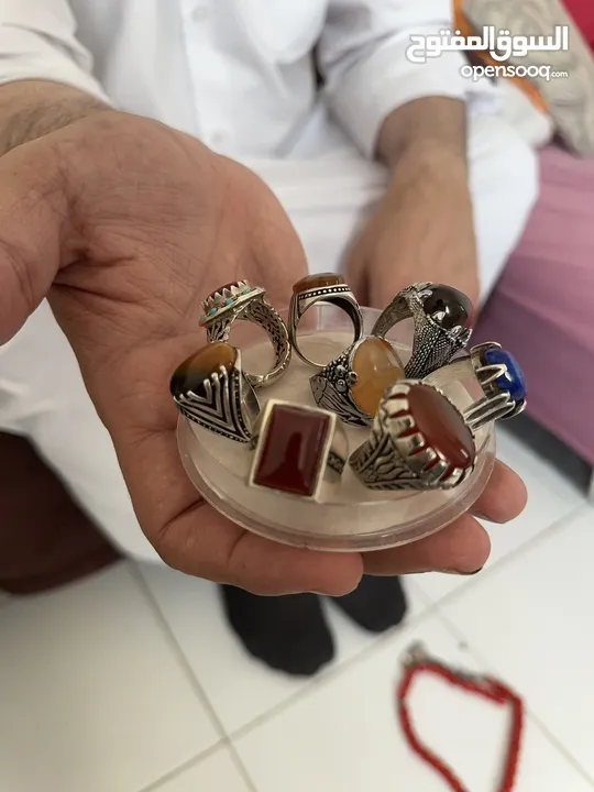 خواتم فضة مرتب