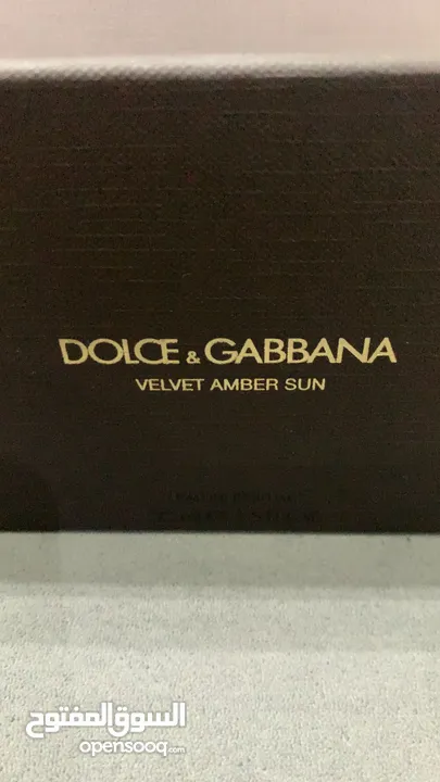 عطر Dolce & Gabbana Velvet Amber Sun – الاصلي-  تجربة فاخرة