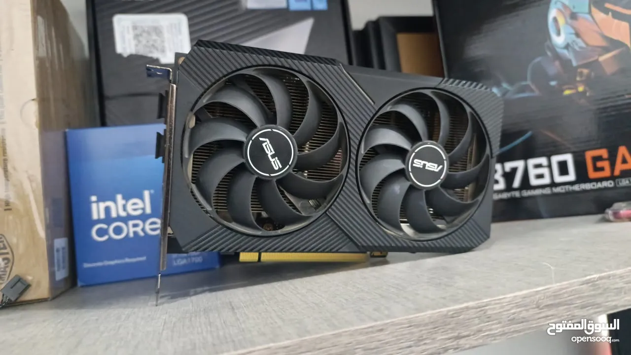 كرت شاشة RTX 3060 TI Asus