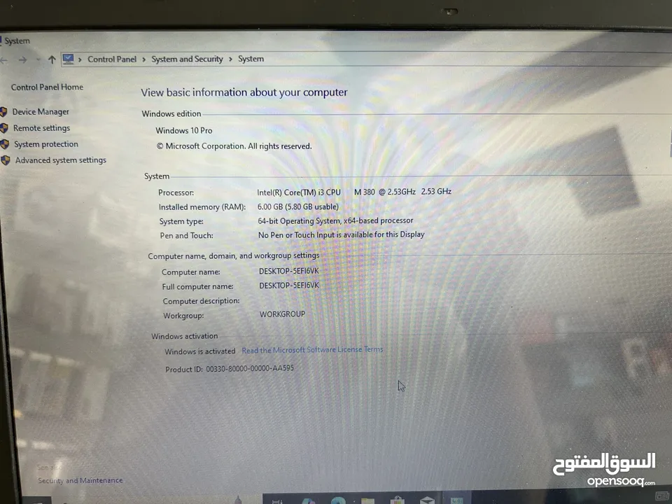 TOSHIBA CORE i3