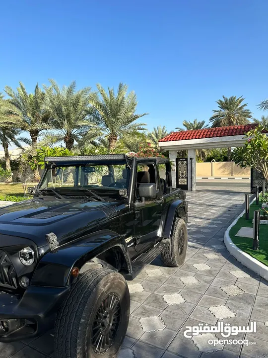 Jeep wrangler sahara 2014 Gcc