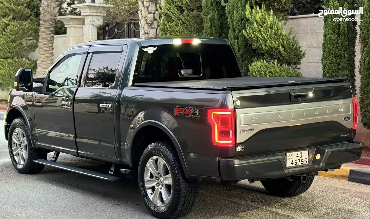 فورد F-150 بلاتينيوم فل كامل اعلى صنف فحص كامل 7 جيد كلين تايتل بانوراما