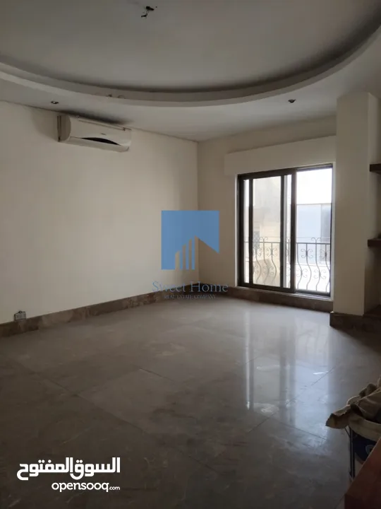 شقة طابقية فاخرة للبيع في الأمير راشد قرب مجمع الداود طابق ثالث مع روف دوبلكس 490م تشطيب سوبر ديلوكس