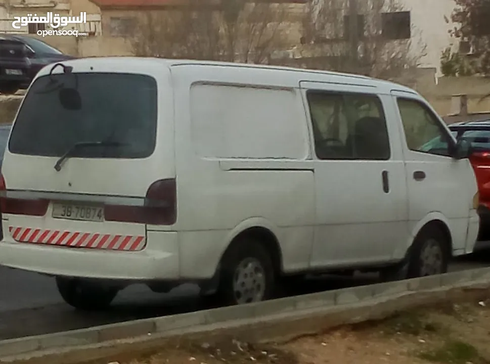 للبيع باص نقل مشترك كيا بريجو موديل 99 مرخص عام كامل