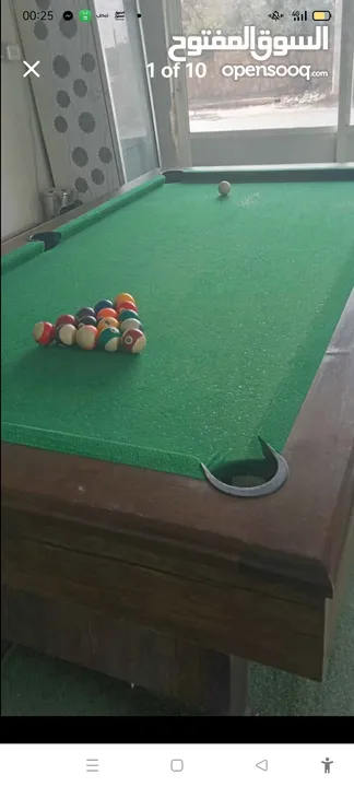 طاوله بلياردو 8 قدم للبيع