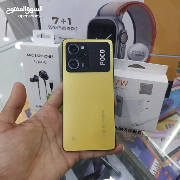 16ram 256g poco x5 pro 5g مستخدم اخو الجديد