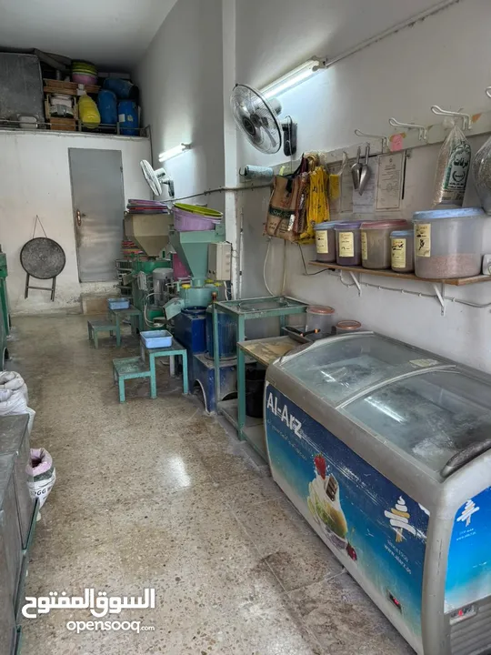 مشروع مطحنة وغربلة حبوب بلدية قائم