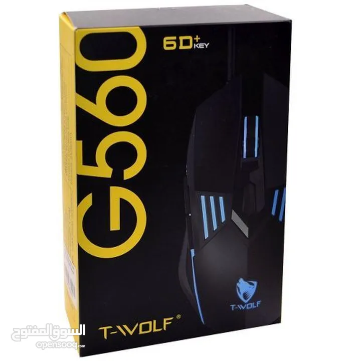 ماوس سلكي جيمنق T-WOLF G560