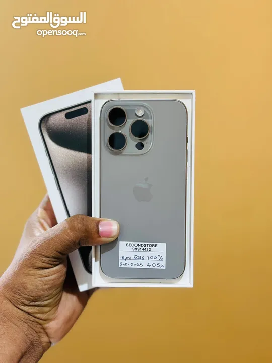 iPhone 15 Pro 256 GB Best Device for sale - Warranty available