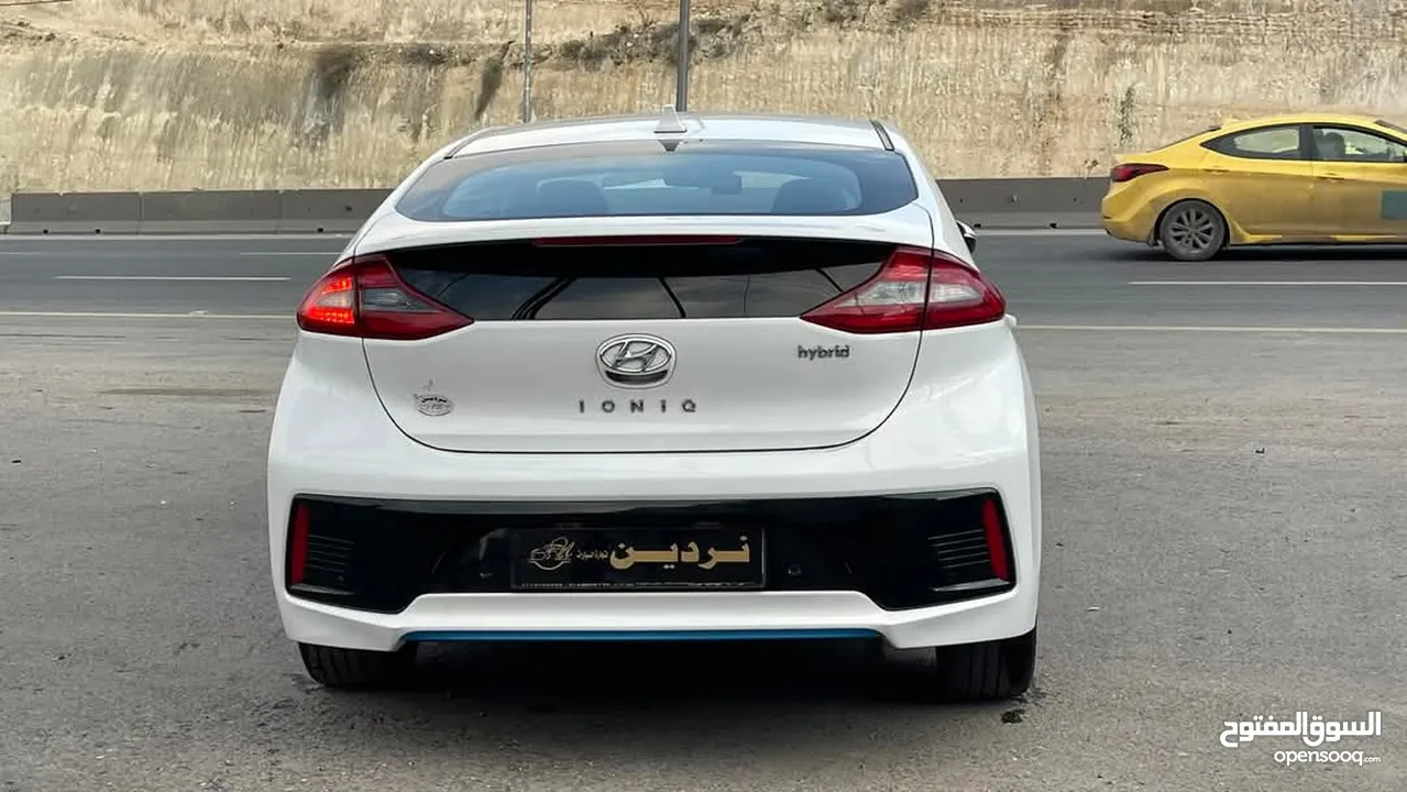 هيونداي ايونيك 2018  هايبرد مواصفات خاصه جمرك حديث تب نظافه