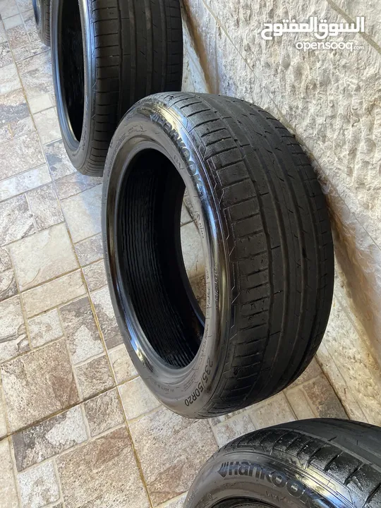 طقم كاوشوك 4 فردات هانكوك بحالة جيده