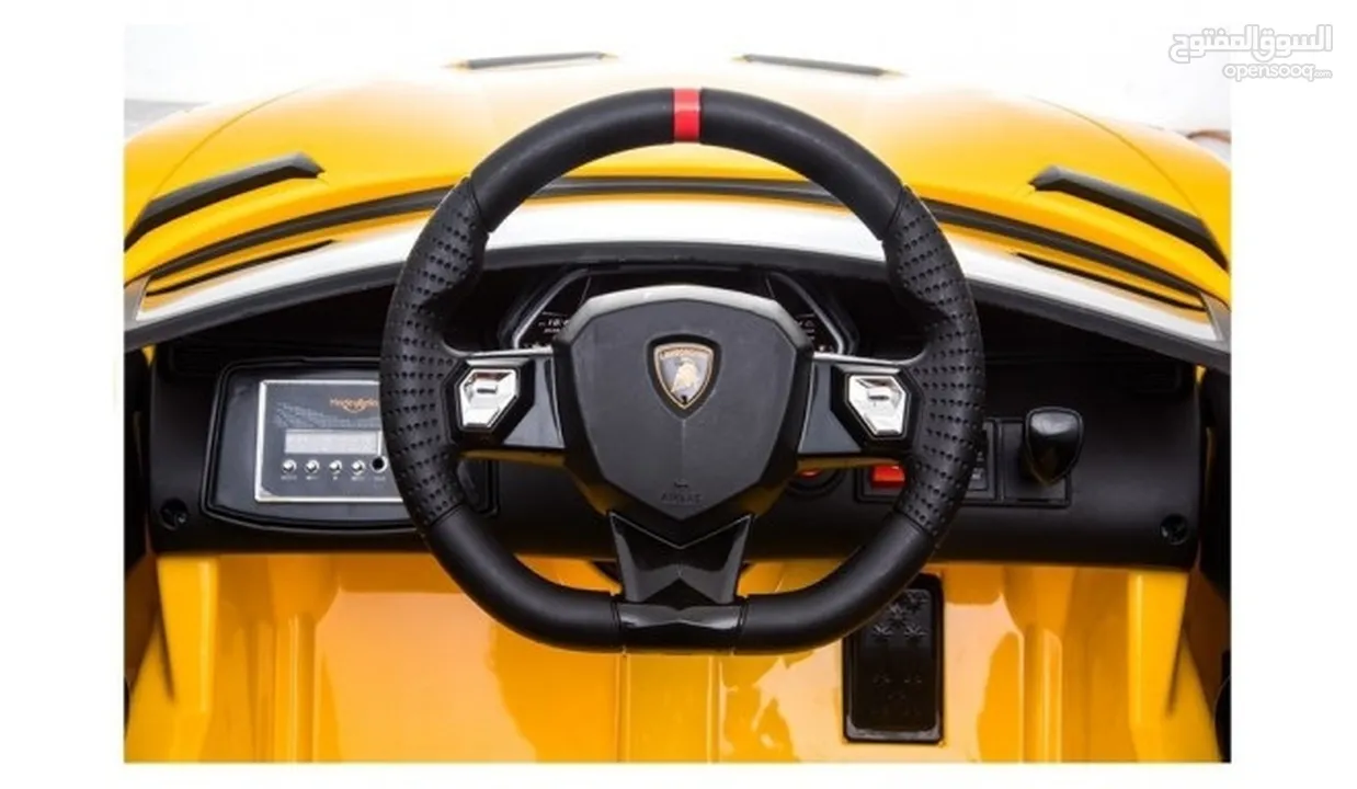 LAMBORGHINI RIDE ON CAR - YELLOW