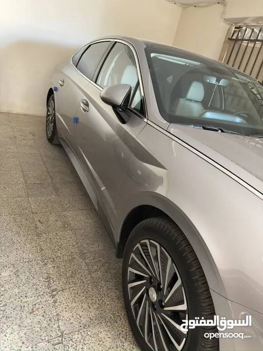 سوناتا 2021 وارد الوكاله تحت الكفاله استخدام بسيط جدا للبيع اقل عداد