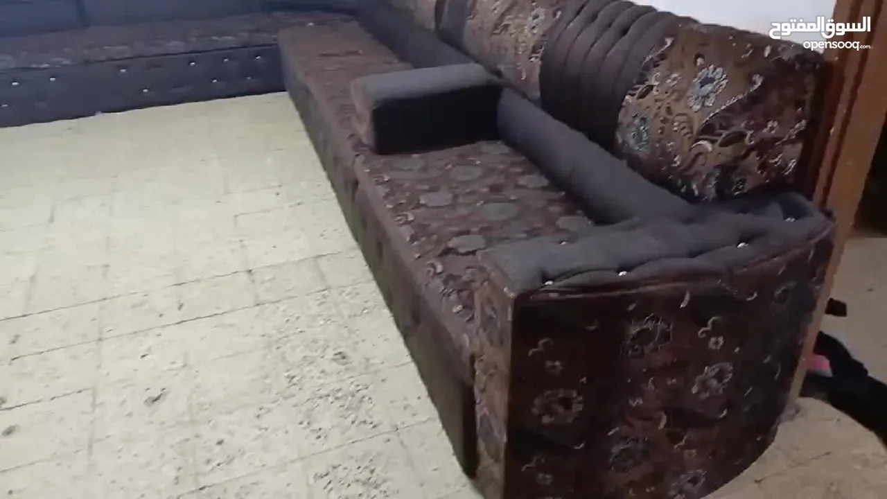 طقم كنب  ومدخل وطقم كنب 18قطع وطقم طاولات