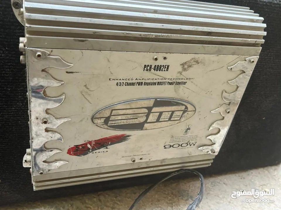 سستم زلزال صبين صب سوني2000w وصب كنود1000wوجهازين جهاز بوشمن الشعله 900w power pacousLlk750wبطاريه
