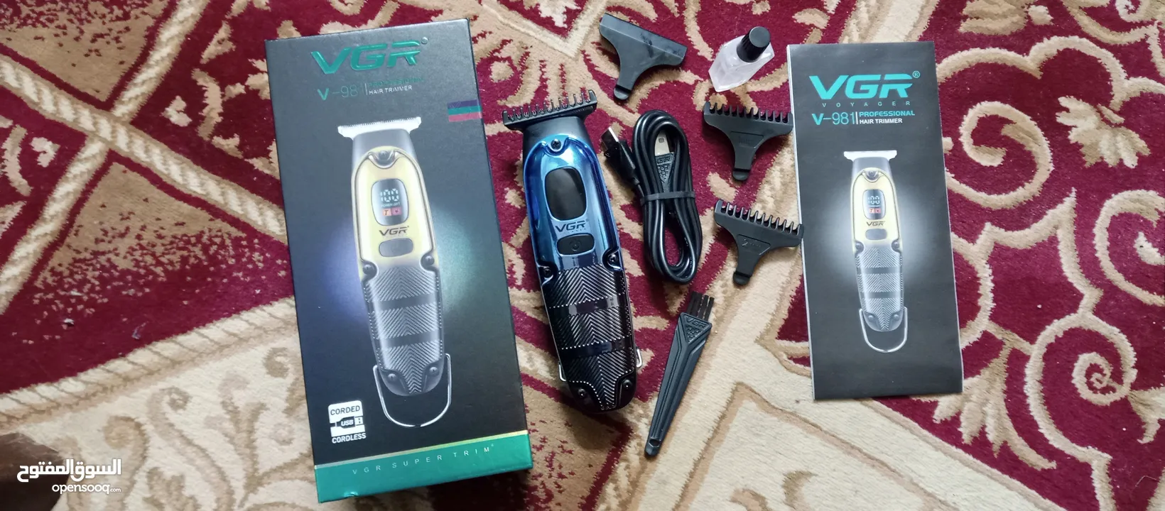 ماكينه الحلاقه الاحترافيه زيرو VGR V- 981 تيربو ماكنه حلاقه شعر راس حلاقة شعر راس لحيه دقن
