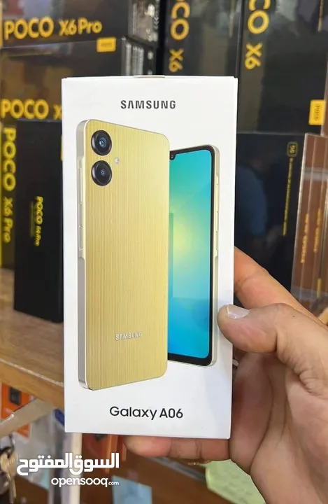 تلفون سامسونج A06مع 2هدايا