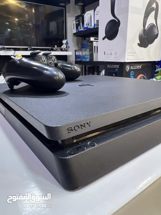 جهاز بلايستيشن فور سليم 500 GB مستخدم بحالة الوكاله
