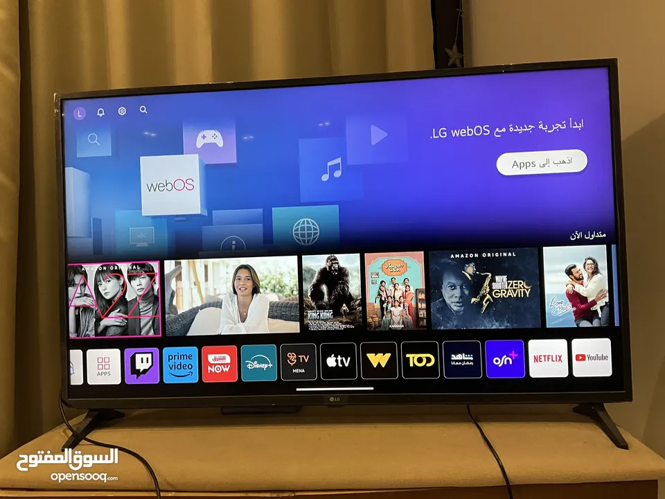 شاشه 50 4k LG سمارت بحالة الزيرو ضمان لمدة 6 سنوات من الوكيل قابل للمفاوضة ب المعقول