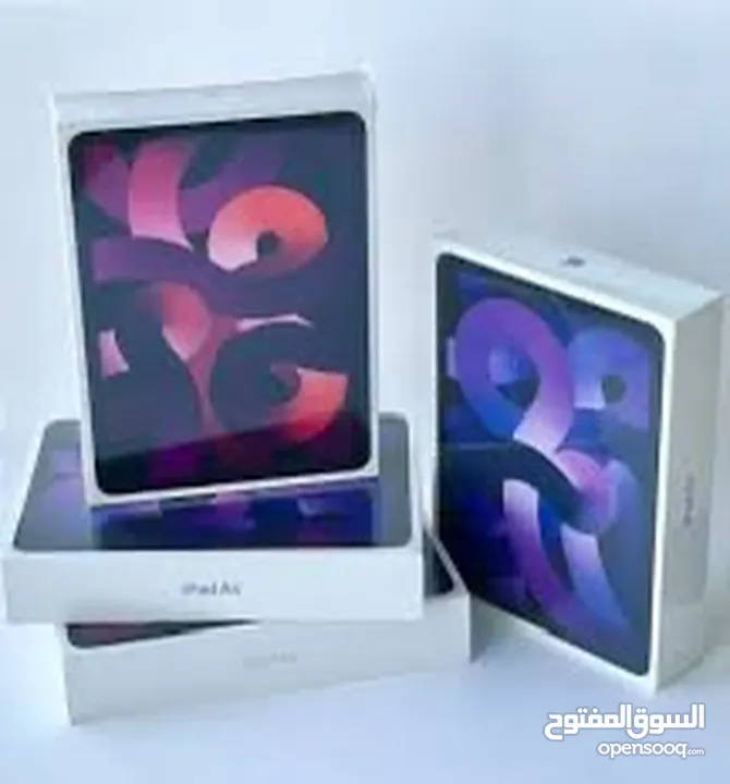 آيباد آير 5 جديد كفالة لمدة عام من تاريخ الشراء (64GB)
