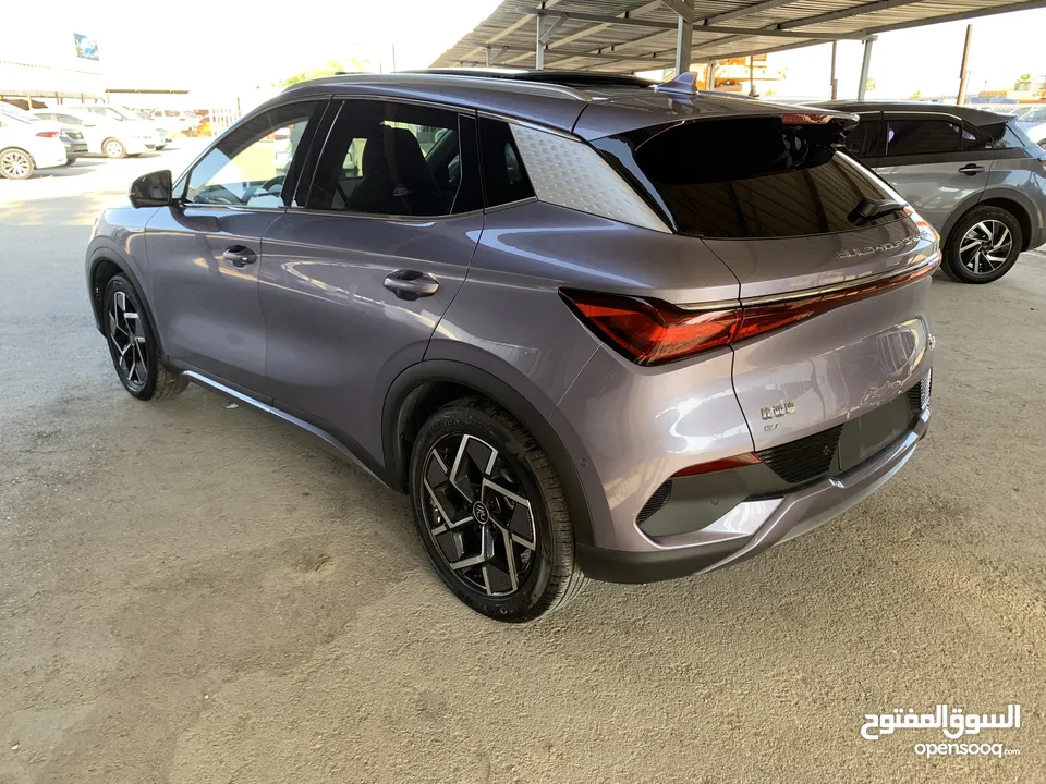 BYD Yuan plus 2023 بي واي ديه ايوان بلص صنف شامبيون فل الفل اوتبارك وباب خلفي كهرباء كراسي حامي بارد