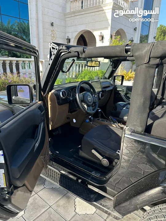 Jeep wrangler sahara 2014 Gcc