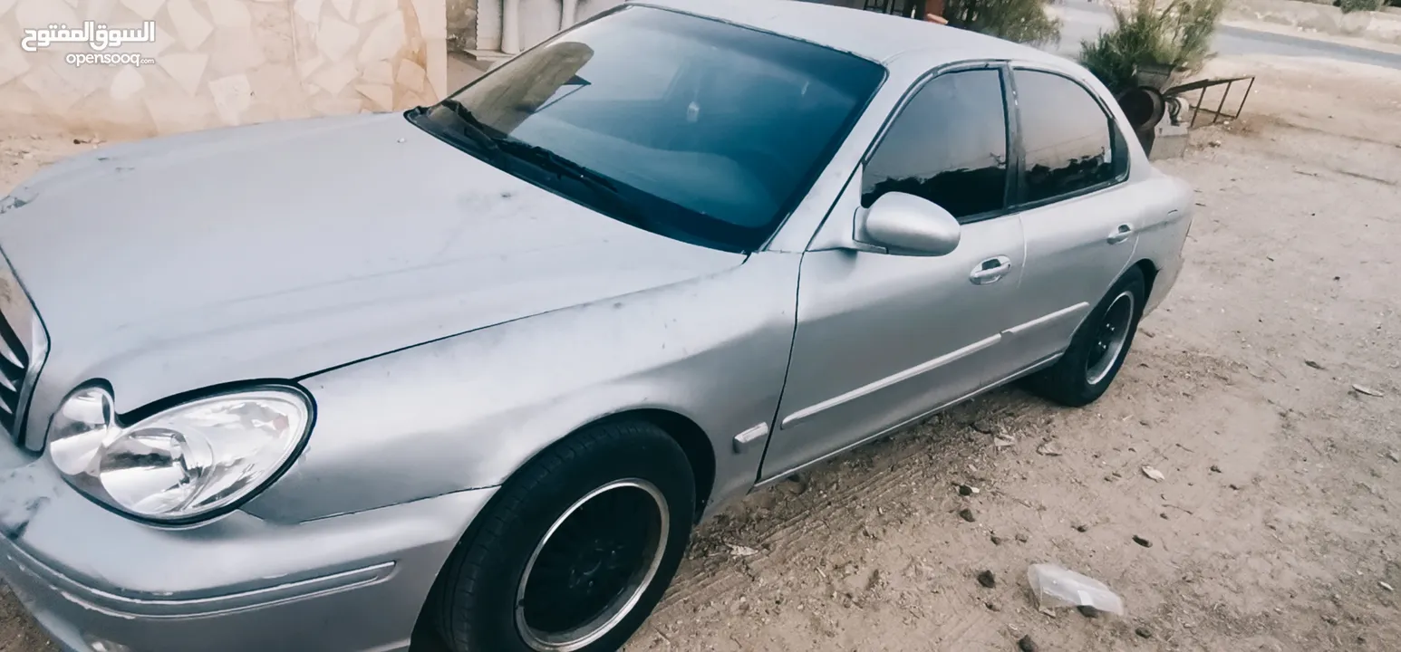 سوناتا اتوماتيك 2000 محدث 2003 فل ميكانيك ولا طقة وكهرباء ممتاز ومشية صلاة على النبي 1400 دينار قابل