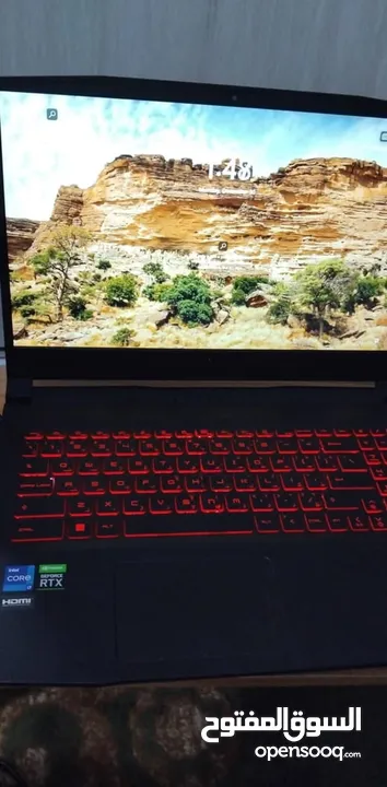 Gaming laptop MSI GeForce