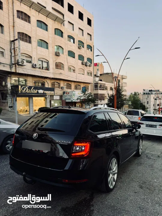 سكودا اوكتافيا ستيشن انتاج وترخيص 2018 بسعر حرق موجودة في الخليل