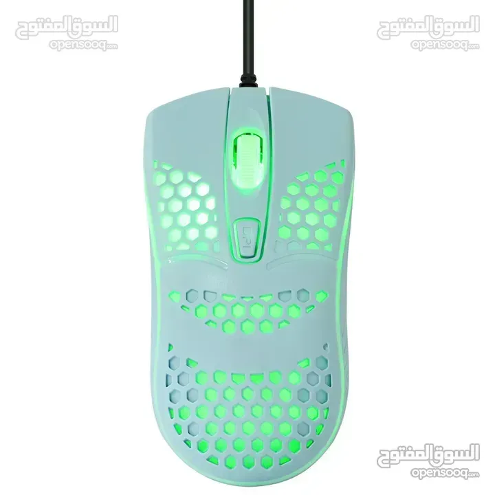 ماوس سلكي KW-10 HONEYCOMB USB WIRED MOUSE