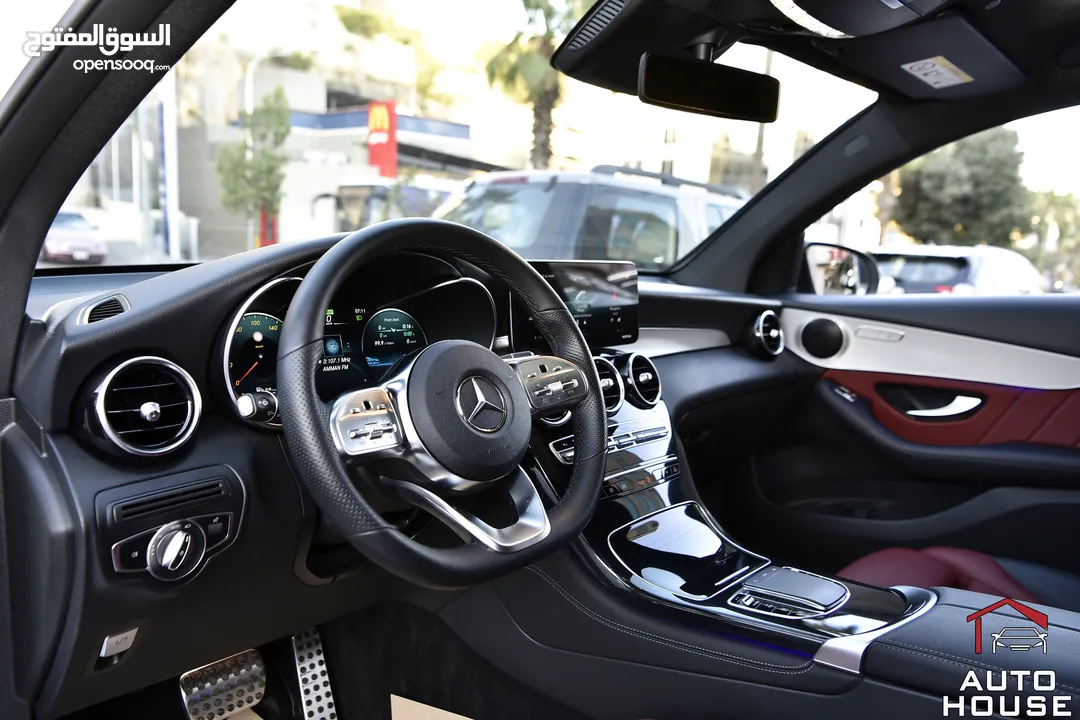 مرسيدس جي ال سي مايلد هايبرد نايت بكج2020 Mercedes GLC 300 4MATIC Mild Hybrid AMG Line Night Package